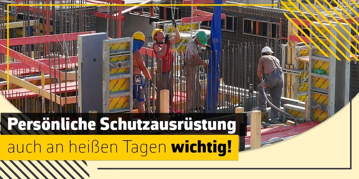 Persönliche Schutzkleidung im Sommer