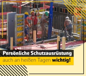 Persönliche Schutzkleidung im Sommer